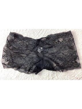 Pack of 8 Black Lace Boyshort Panties*Asian One Size*Sissy*Femboy*Coplay*NIP